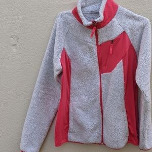 COLUMBIA Women’s Zip Fleece Jacket L
